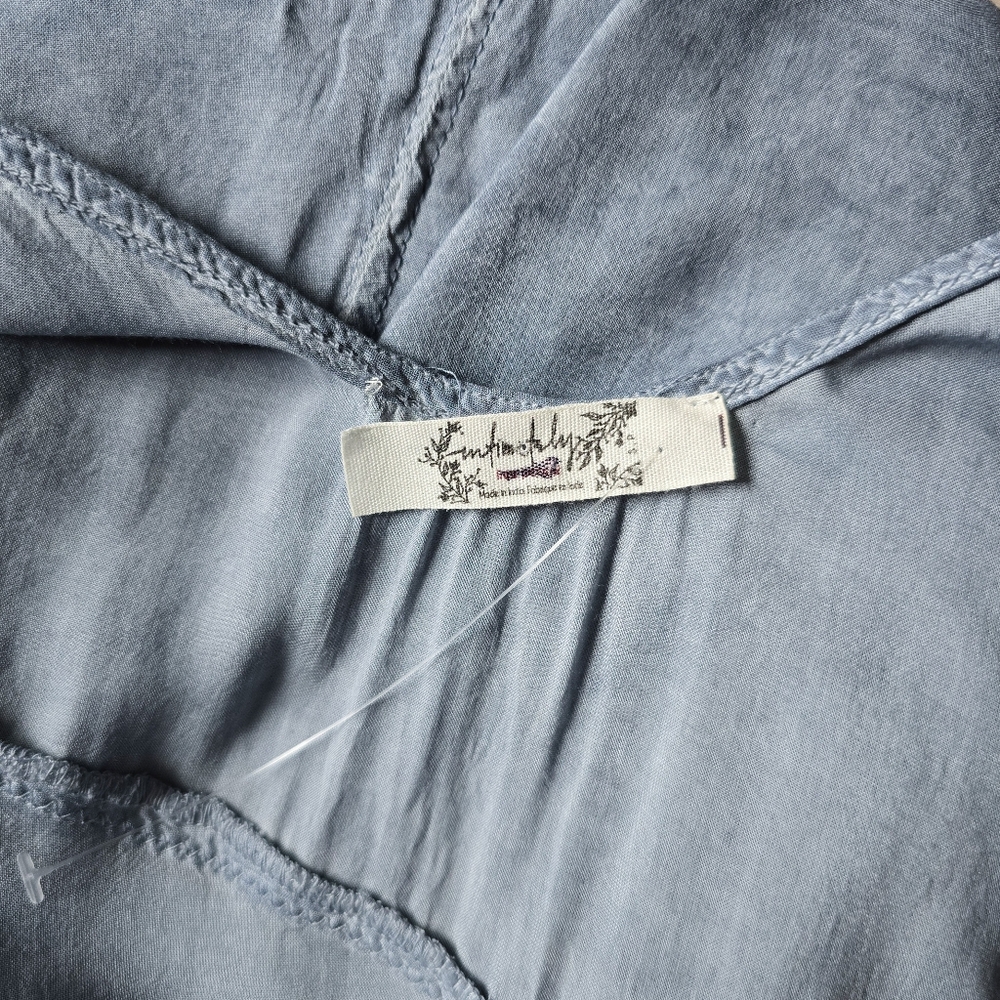 Free People Act Natural Shapeless Harem Romper Jumpsuit - Picture 8 of 8